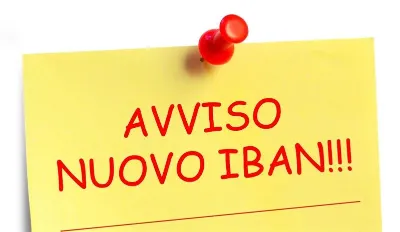 Avviso variazione IBAN
